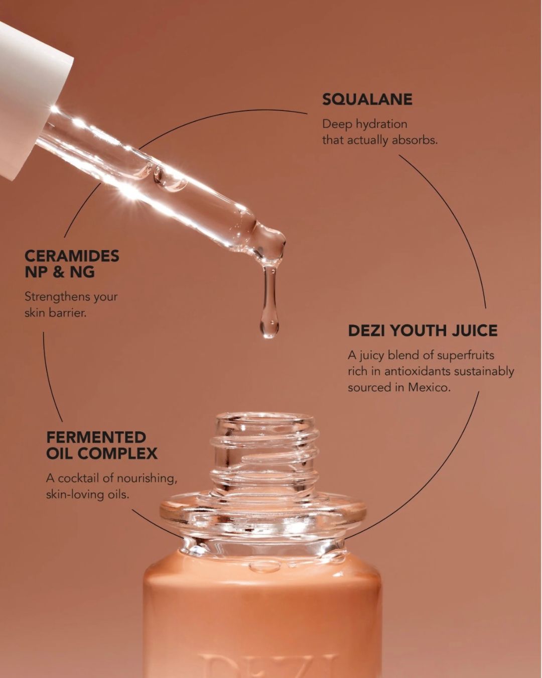 Pink Nectar — Squalane Oil-Serum Drops