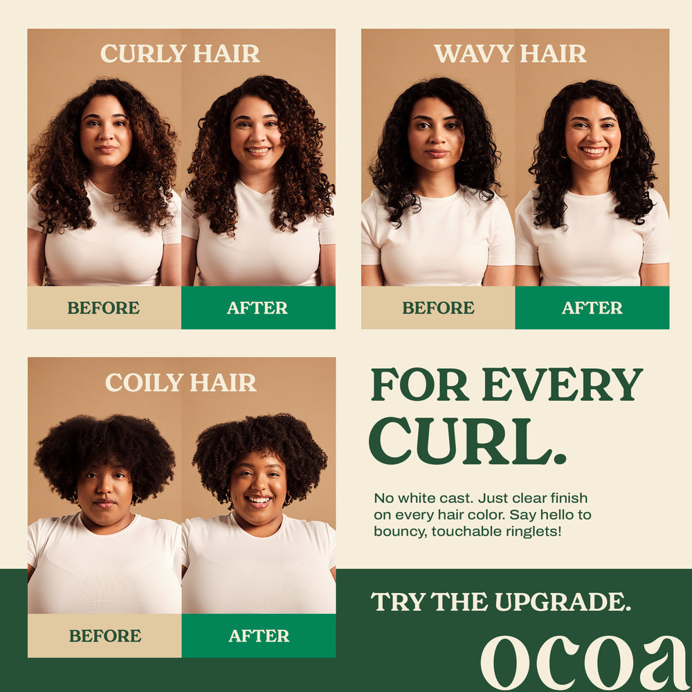 Ocoa Curl Refresh + Hold Spray